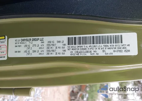 2013 Jeep Wrangler Unlimited Sport z USA, uszkodzony, nr VIN 1C4BJWDG1DL698106